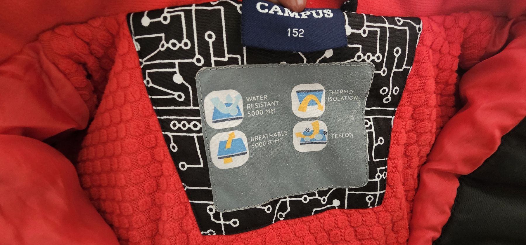 Giacche & Cappotti: Campus Winterjacke, Grösse 152, neuwertig – Nuovo (secondo la descrizione) da Chur venduto da Aleksandra6 1