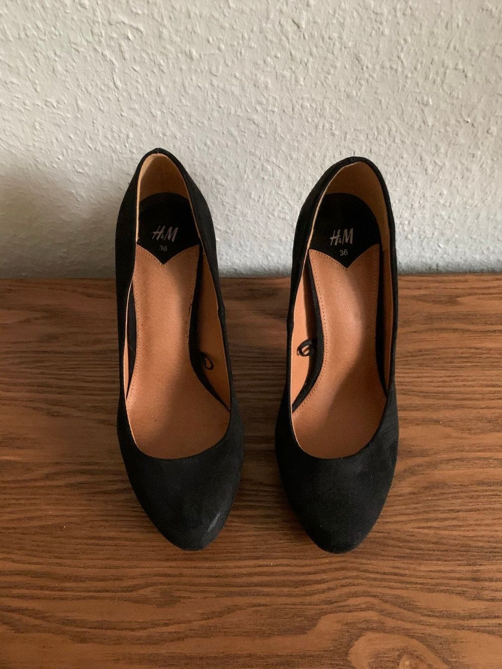 H&M Damenschuhe: Wildleder Pumps schwarz - 36 – Gebraucht aus Zürich von Diazaio 4