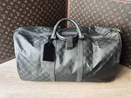 Louis Vuitton Keepall 55 (50) Carbon Limited Edition