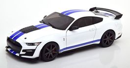 Ford Mustang Shelby GT500 Fast Track 2020 weiss / blau /