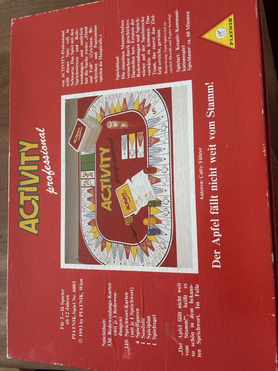 Spiele: Activity Professional Spiel Karton Piatnik – Gebraucht aus Kriens von mir_v8ww 4
