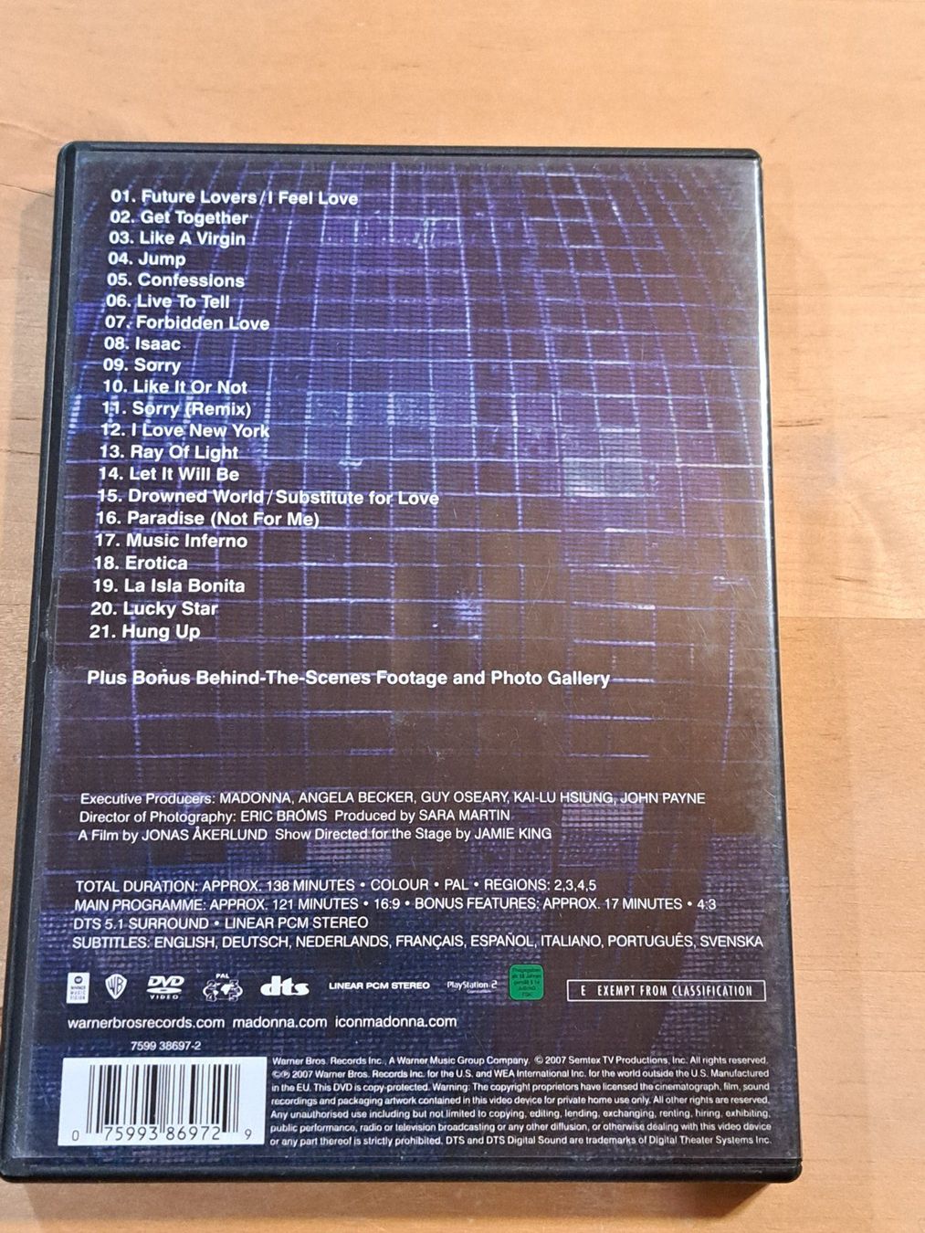 Tutti i DVDs: DVD Madonna The Confessions Tour – Usato da Unterseen venduto da Kanica 1