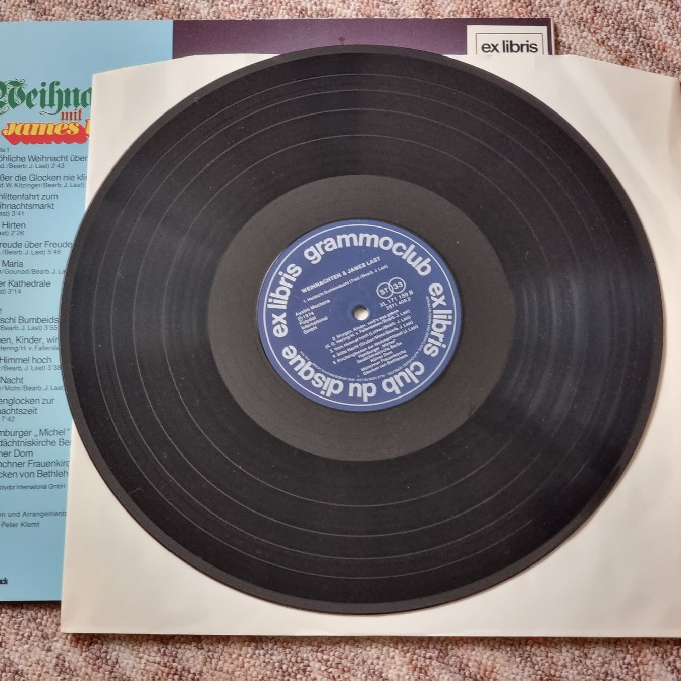 Dischi in vinile: James Last - Weihnachten, Ex Libris Schallplatte + 2. LP – Usato da Villigen venduto da Tschachtlan 4