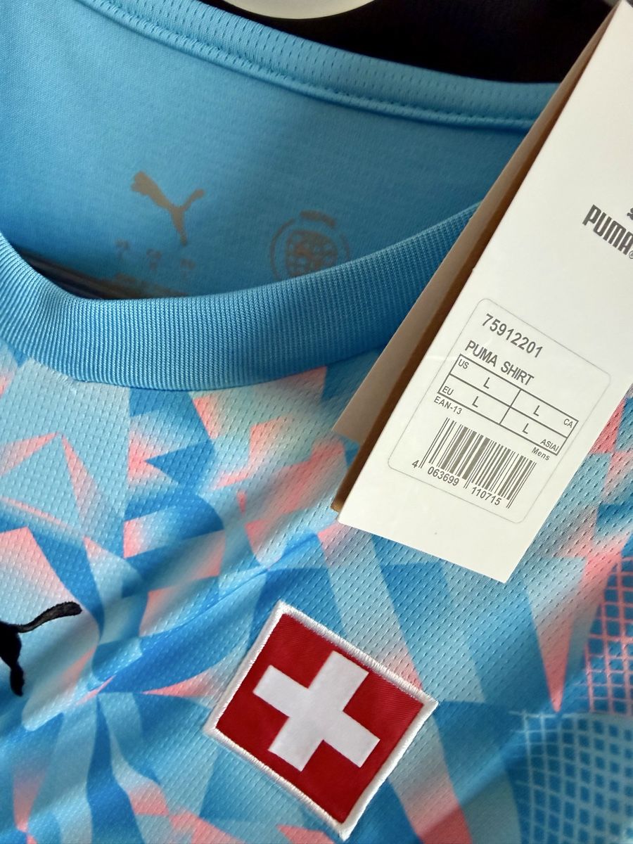 Puma Canottiere & Pantaloni: Fussball Trikot Schweiz – Nuovo (secondo la descrizione) da Bottighofen venduto da JoKeR1981 1