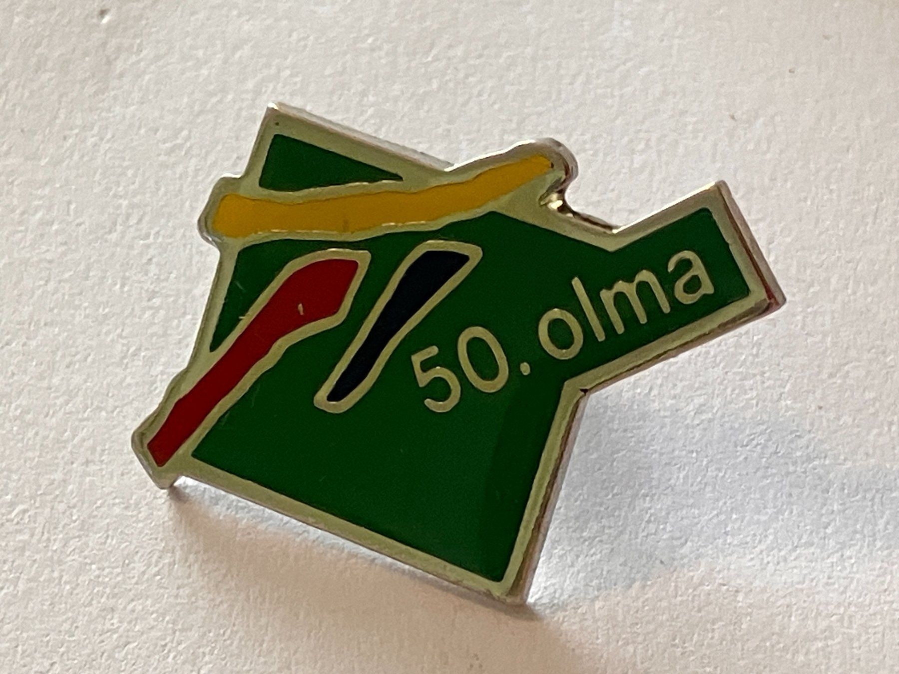 Placchette & Badge: 1 Pin 50. Olma – Usato da Basel venduto da djwwpp