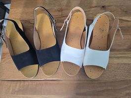 GANZ LEICHTE SLING SANDALEN IN DUO PACK GR.41