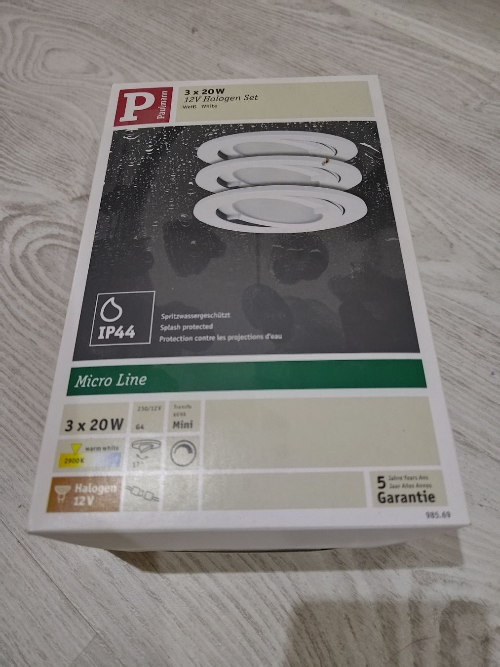 Paulmann Lampade: Decken Einbauspots von Paulmann – Nuovo e nell'imballaggio originale da Häuslenen venduto da Inlepaya2000 3