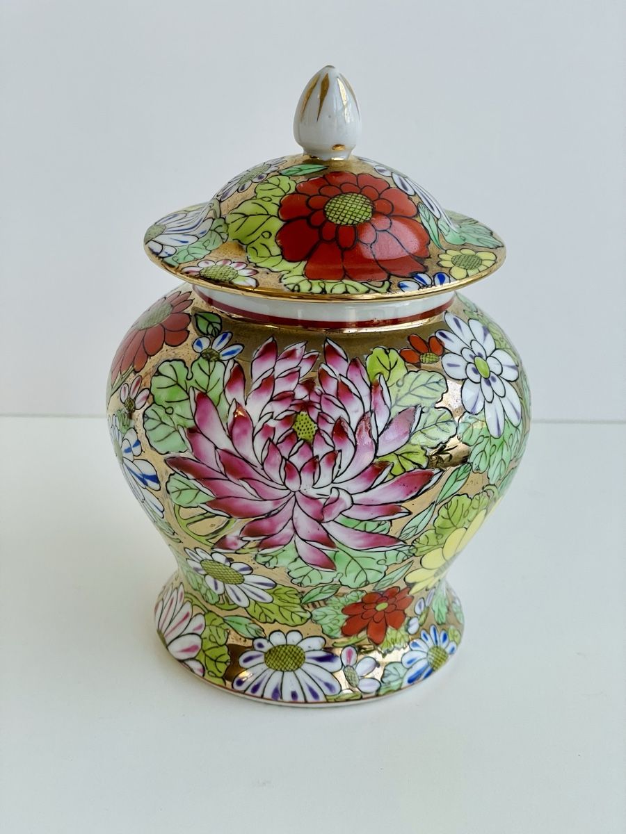 Altro in Decorazioni & Accessori: Ancien pot à gingembre de Macao, Fleurs dorées – Usato da Genève venduto da mar_nd6c 2