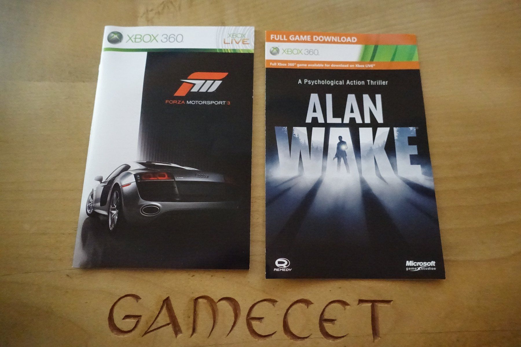 Microsoft Giochi: Forza Motorsport 3 / Alan Wake Double Pack – Usato da Steinach venduto da Gamecet 4
