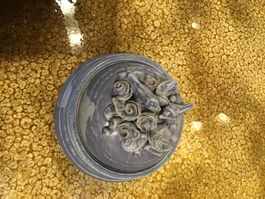 Handgetöpferte Schale mit Deckel neu Appenzellerland