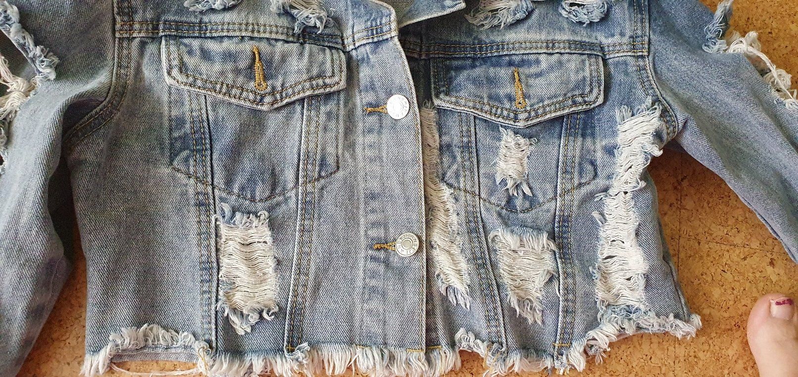 Shein Altro abbigliamento per bambina: Kurze Jeansweste, Gr. XS – Nuovo (secondo la descrizione) da Unterentfelden venduto da LookoutMt 3