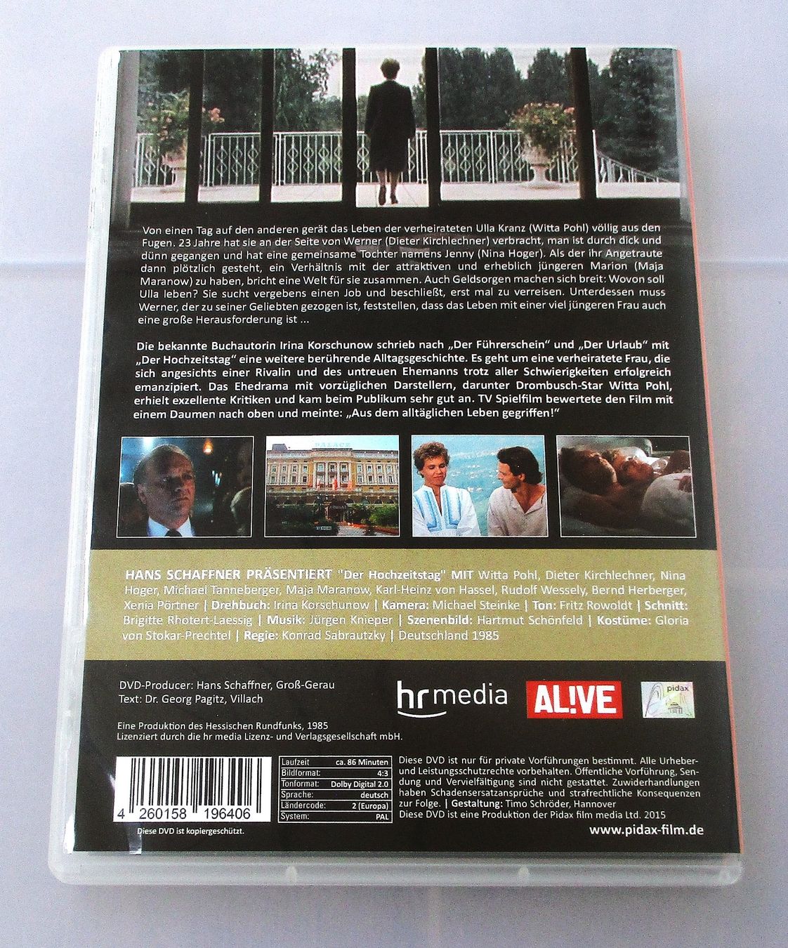 Tutti i DVDs: DER HOCHZEITSTAG - Witta Pohl – Usato da Wattwil venduto da Muriel10 1