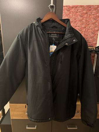 Ski Winter Jacket Black Size L New with Tags