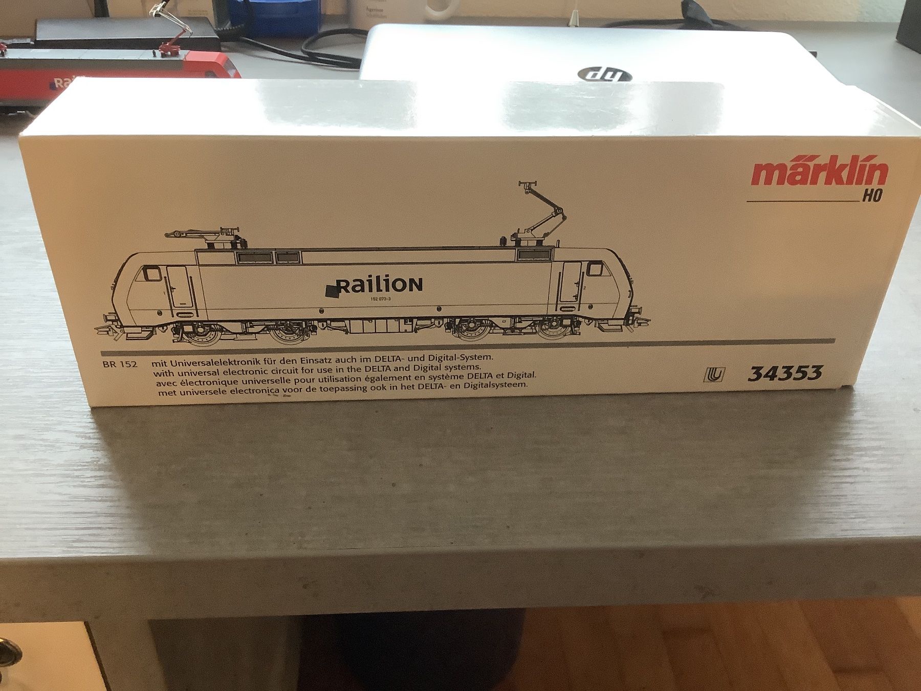 Märklin Modellini di ferrovie: Railion 152073-3 – Usato da Holzhäusern ZG venduto da tho_8my6 3