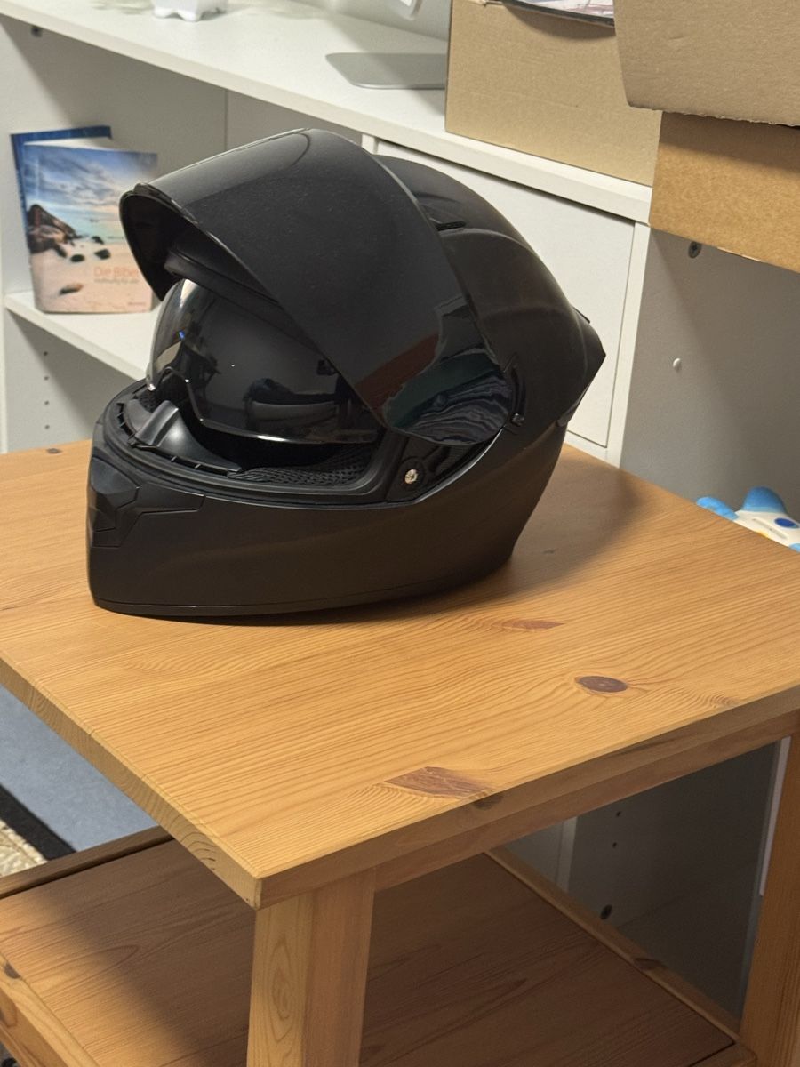 Caschi & visiere: Crown Racing Motorradhelm Grösse XL – Usato da Arlesheim venduto da N.Redi