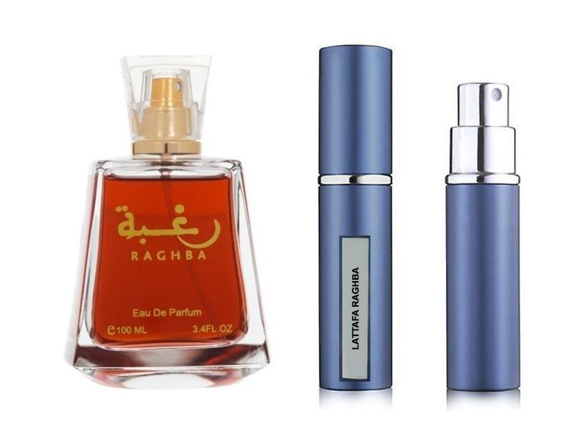 Profumi & Eau de Toilette: Lattafa Raghba EDP Unisex 5ml Abfüllung – Nuovo (secondo la descrizione) da Luzern venduto da mifumo