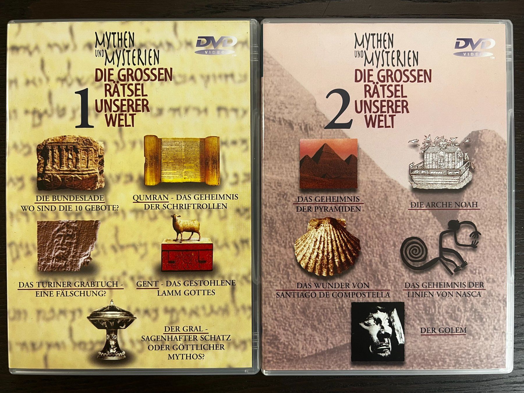 Tutti i DVDs: Die grossen Rätsel unserer Welt - Teil 1 & 2 – Usato da Zürich venduto da FilmFreunde