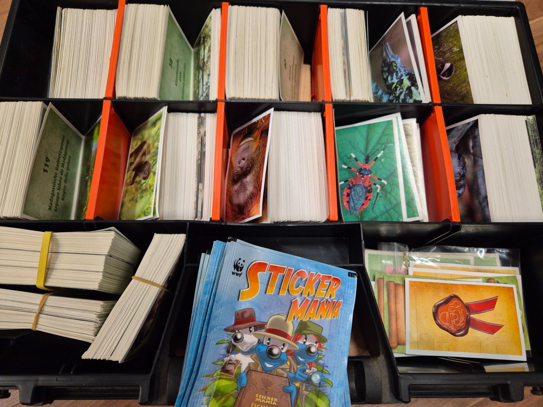 Migros Sammelbilder & Trading cards: WWF Sticker-Mania Sammlung, vieleee – Neu (gemäss Beschreibung) aus Schwarzenburg von Flamingo07
