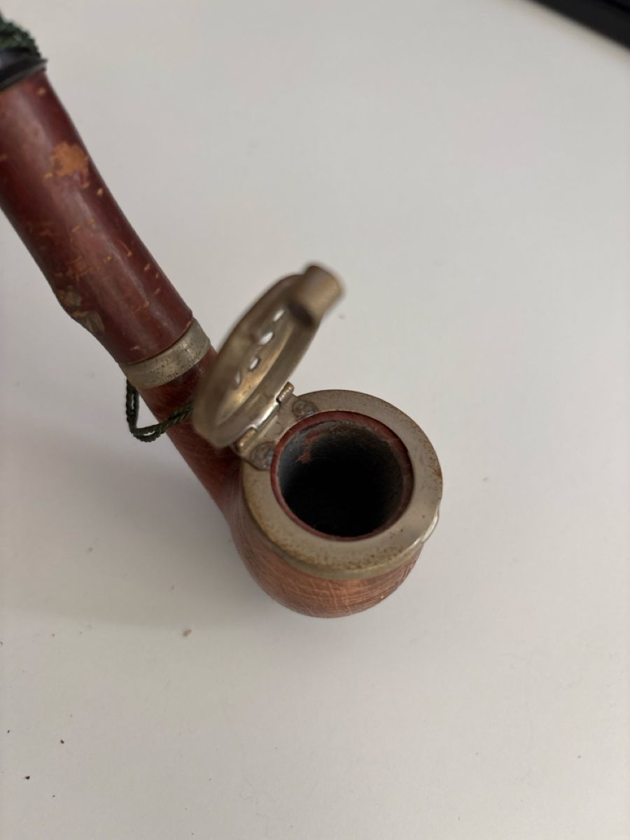 Pipe & Accessori: Antike Pfeife aus Holz mit Deckel – Usato da Zürich venduto da b.fabio 2