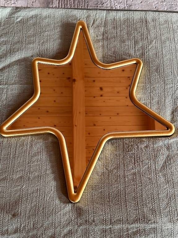 Specchi: Specchio design a forma di stella a 6 punte – Nuovo e nell'imballaggio originale da Muzzano venduto da guf_ydd6 1
