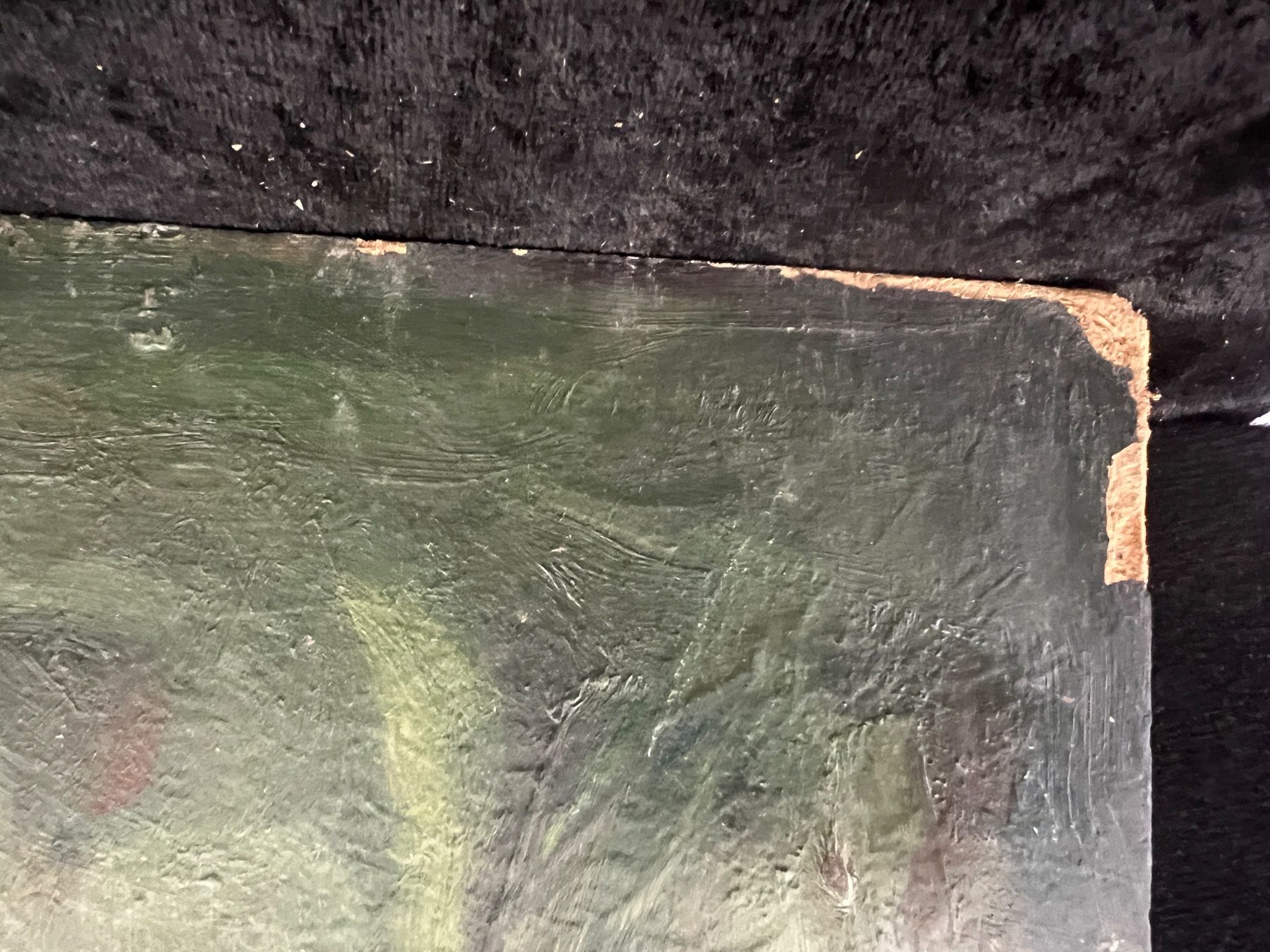 Gemälde: HUILE SUR PANNEAU SIGNÉE ET DATÉE AU DOS 79 – Gebraucht aus Genève von Qanil77 1