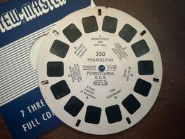 View-Master 3D: Nr. 350 PHILADELPHIA Pennsylvania U.S.A.