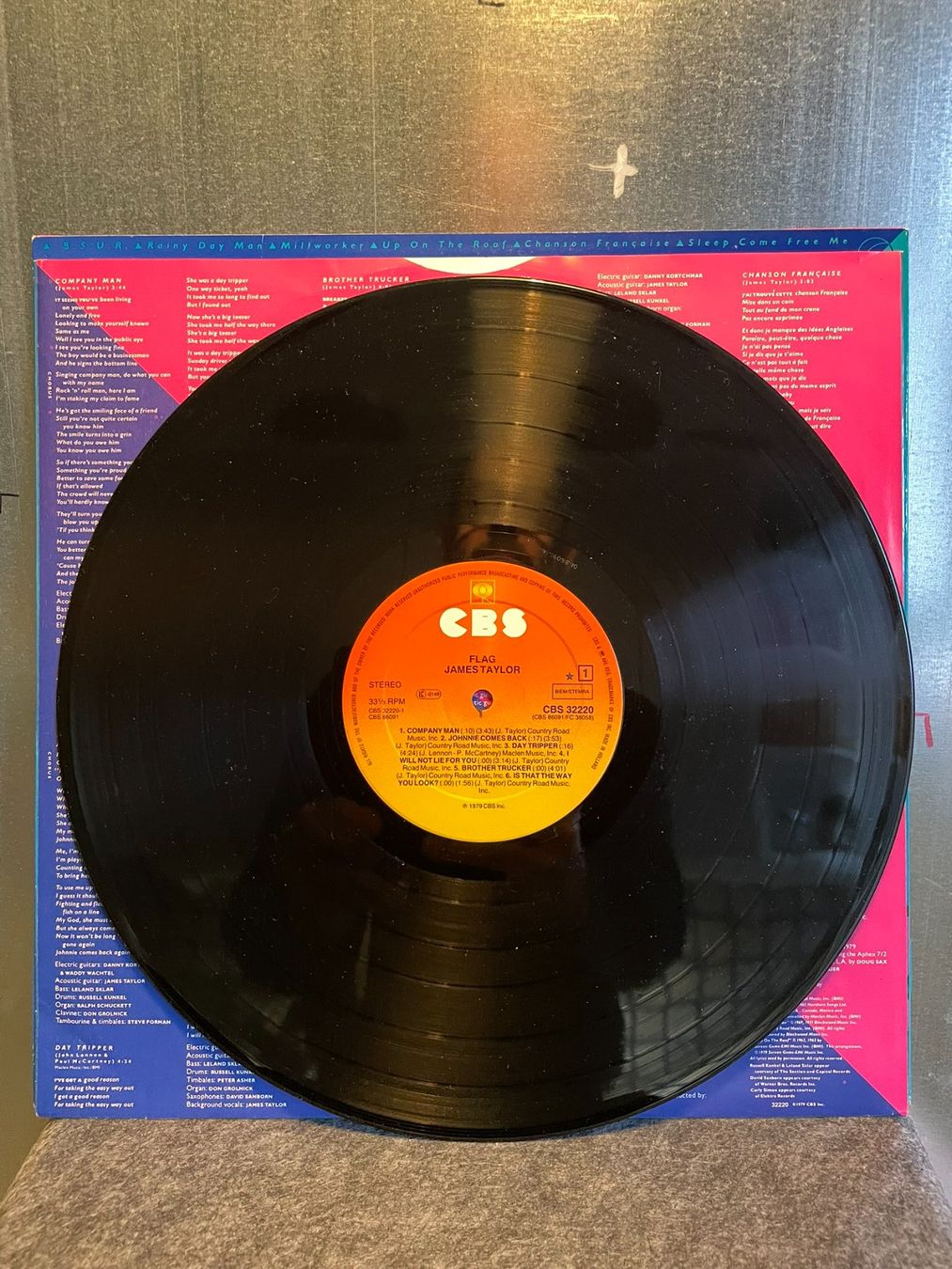 Dischi in vinile: James Taylor  – Flag VG++ / VG+ – Usato da Bern venduto da Perlweiss 2