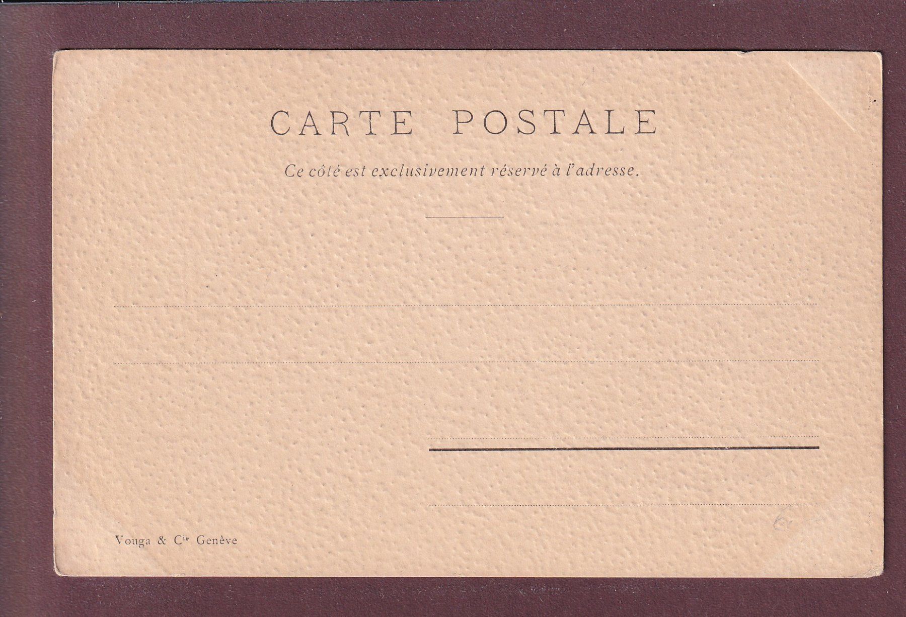Cartes postales: Château de COPPET - Vouga – D'occasion à Pully par nicecards 1