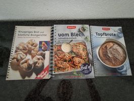 3 Betty Bossi Kochbücher: Brot und Blechgerichte Set