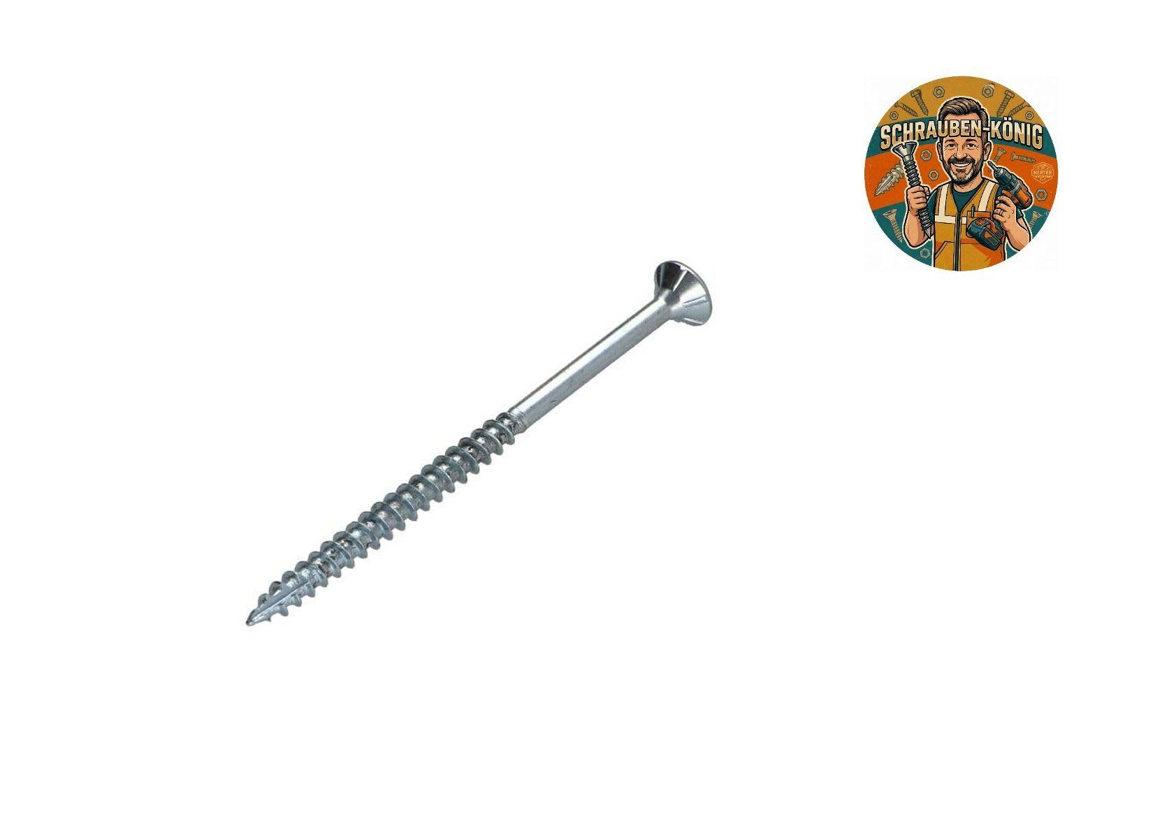Ferramenta: Spanplattenschrauben SET Torx TX - 4x60, 5x70mm, 6x120 – Nuovo e nell'imballaggio originale da Wittenbach venduto da schrauben-koenig 2