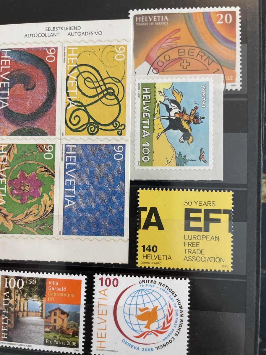 Tutti i francobolli: Abart 20 Briefmarke Top Lot – Usato da Muri AG venduto da Briefmarke-Schweiz 3