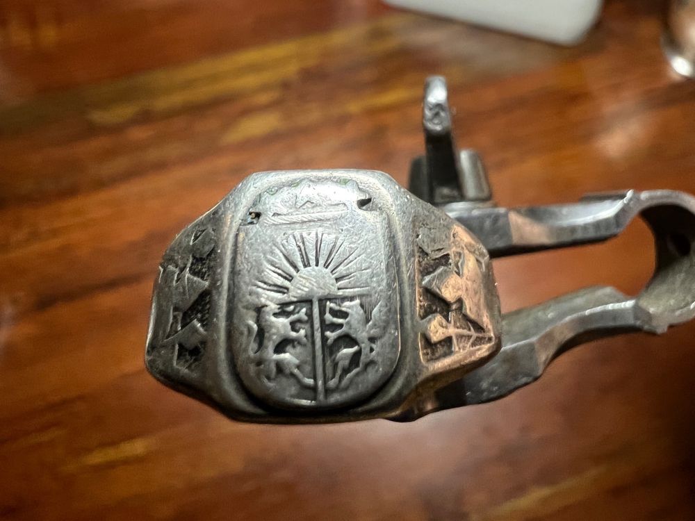 Lettischer Soldatenring aus der II Weltkrieg III Reich | Kaufen auf Ricardo