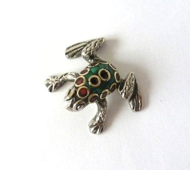 Candele: Räucherstäbchenhalter - Tierfigur Frosch – Nuovo e nell'imballaggio originale da Mauren venduto da Yeelen 1