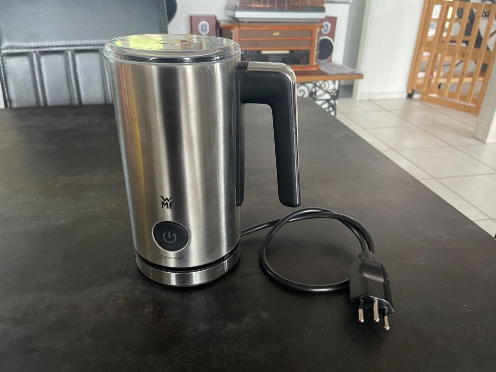 Émulsionneur à Lait 500W FACULX 0.6L - Pour Mousse De Lait, Chocolat Chaud, Vert D'Eau