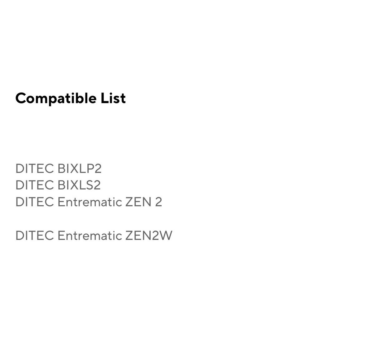 Telecomandi: Telecomando 433 MHz DITEC ZEN2 2 canali, BIXLS2,l – Nuovo e nell'imballaggio originale da Novazzano venduto da GioStore 4