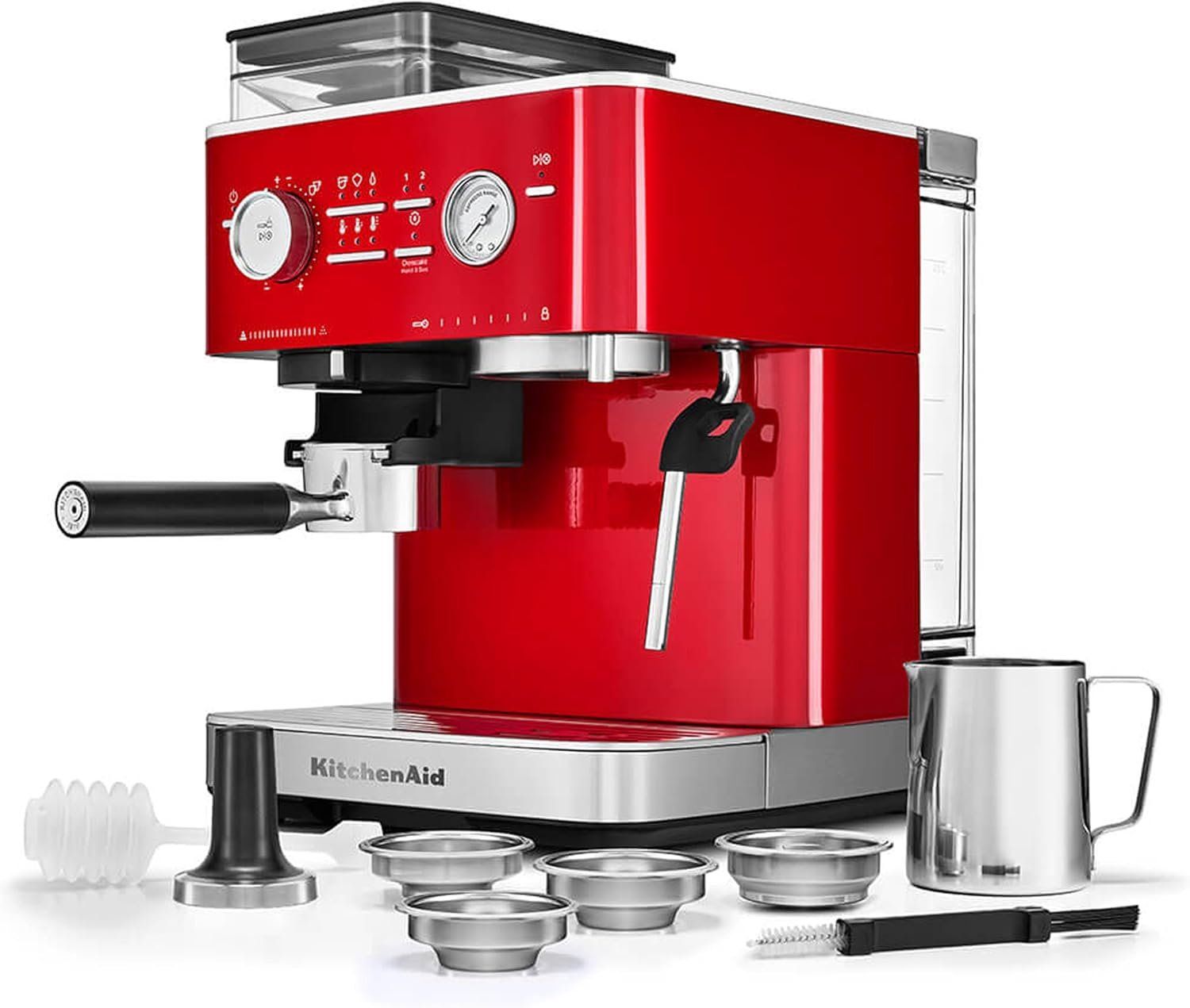 Kitchenaid Macchine per caffè & Macchine per espresso: KitchenAid Halbautomatische Espressomaschine mit Mahlwerk – Nuovo (secondo la descrizione) da Kägiswil venduto da nick333