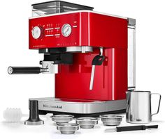 KitchenAid Halbautomatische Espressomaschine mit Mahlwerk