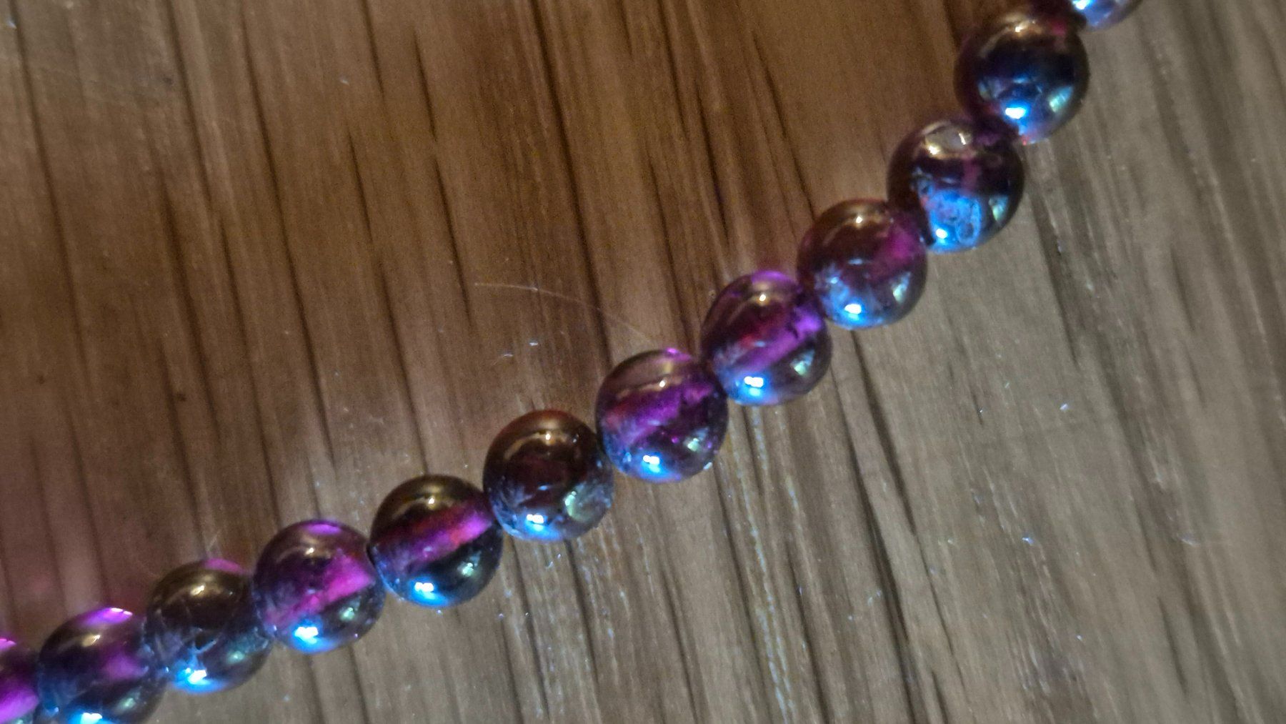 Catenine: collier de pierres grenat – Usato da Mervelier venduto da marbre75 3