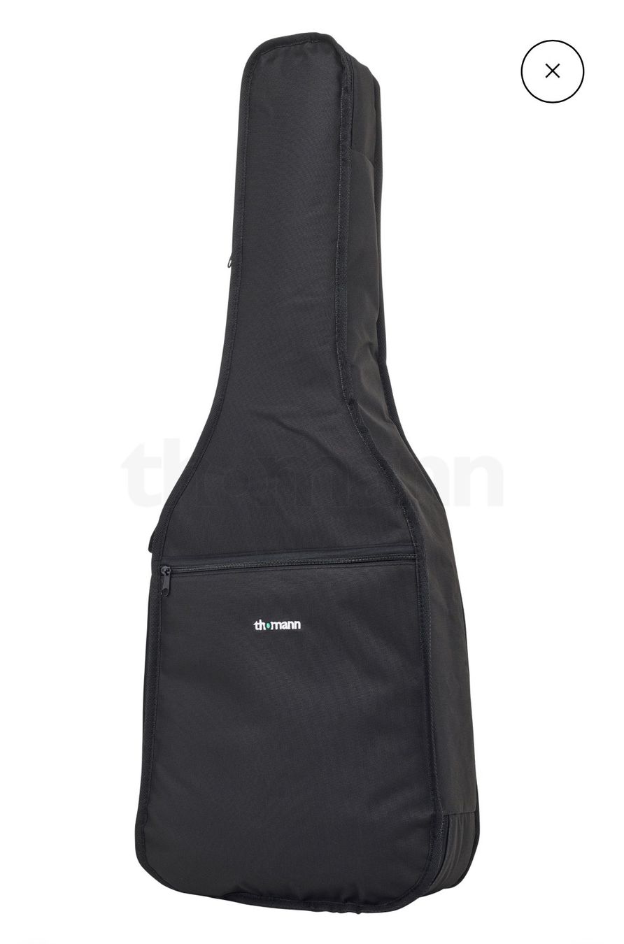 Thomann Borse: Gitarrentasche Thomann, schwarz, gepolstert – Usato da Mörschwil venduto da Mibasel 2