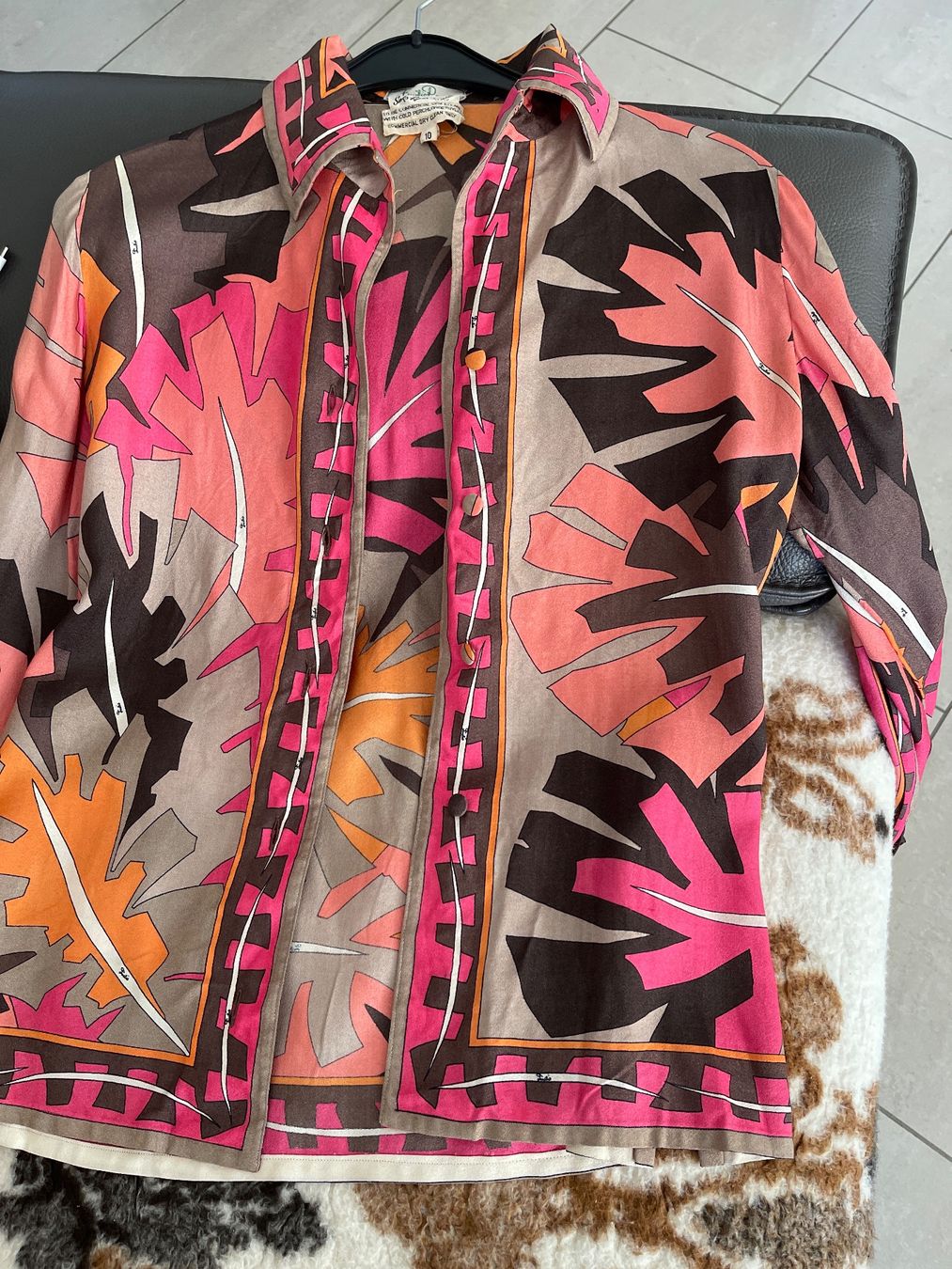 Emilio Pucci Camicette: Emilio Pucci  Vintage, Gr.34 Bluse 1950 – Usato da Gutenswil venduto da yneB1943