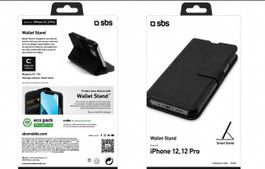 Handyhülle iPhone 12, 12 Pro schwarz neu