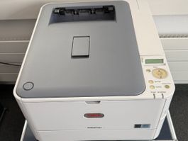 OKI C531dn Farblaser Drucker gebraucht mit Zubehör