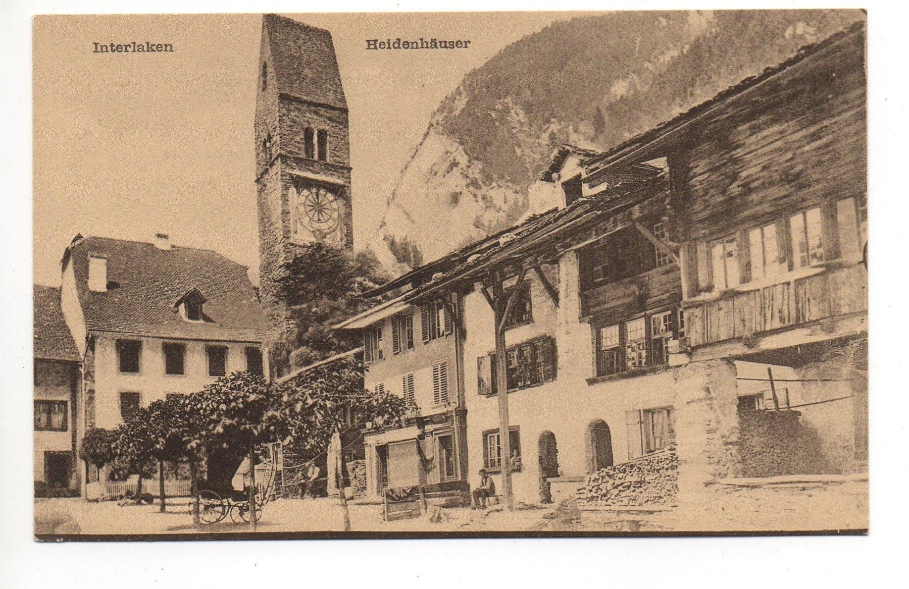 Cartoline postali: INTERLAKEN Heidenhäuser – Nuovo (secondo la descrizione) da Jona venduto da philajona