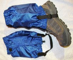 NEU 1 Paar Stulpen Gamaschen Regenschutz BLAU