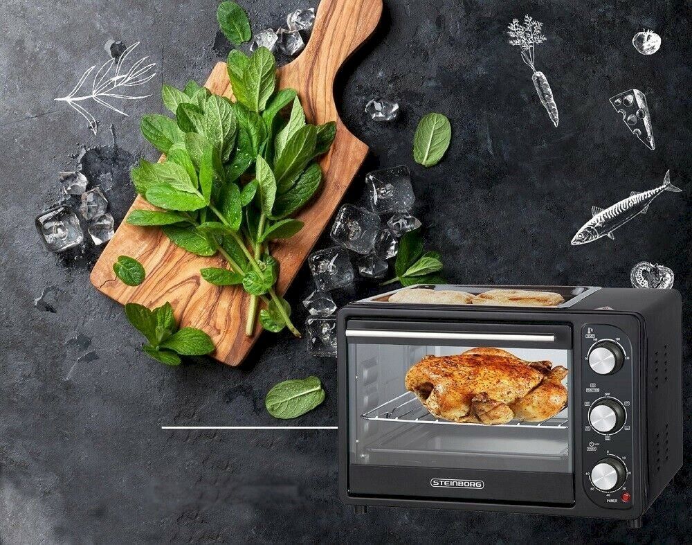 Forni: Steinborg SB-3001 Mini Backofen 3 in 1 – Nuovo e nell'imballaggio originale da Bottighofen venduto da zaap 2