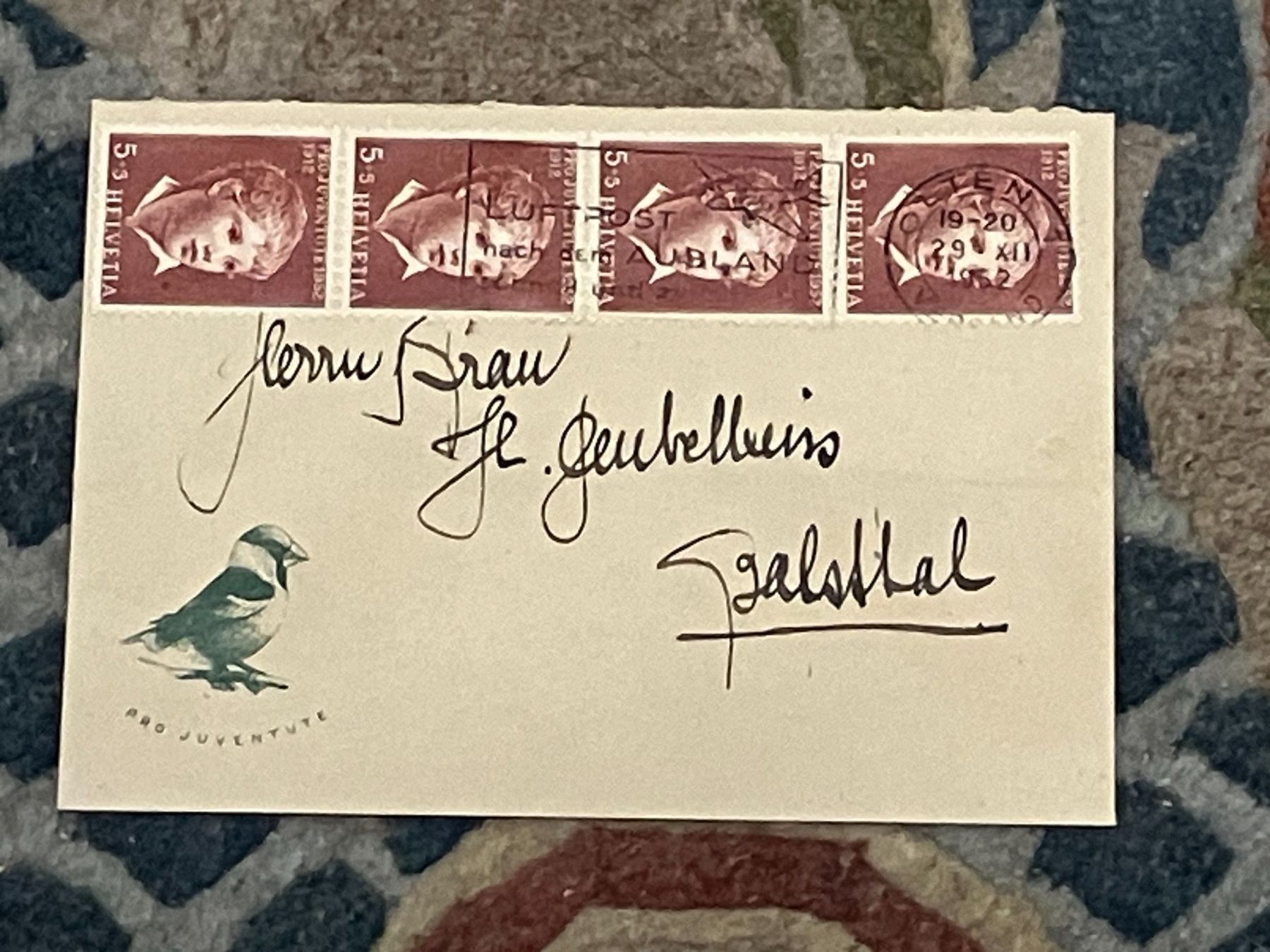 Alle Briefmarken: 1 Brieflein Pro Juventute – Neu (gemäss Beschreibung) aus Koblenz von mar_c2pj