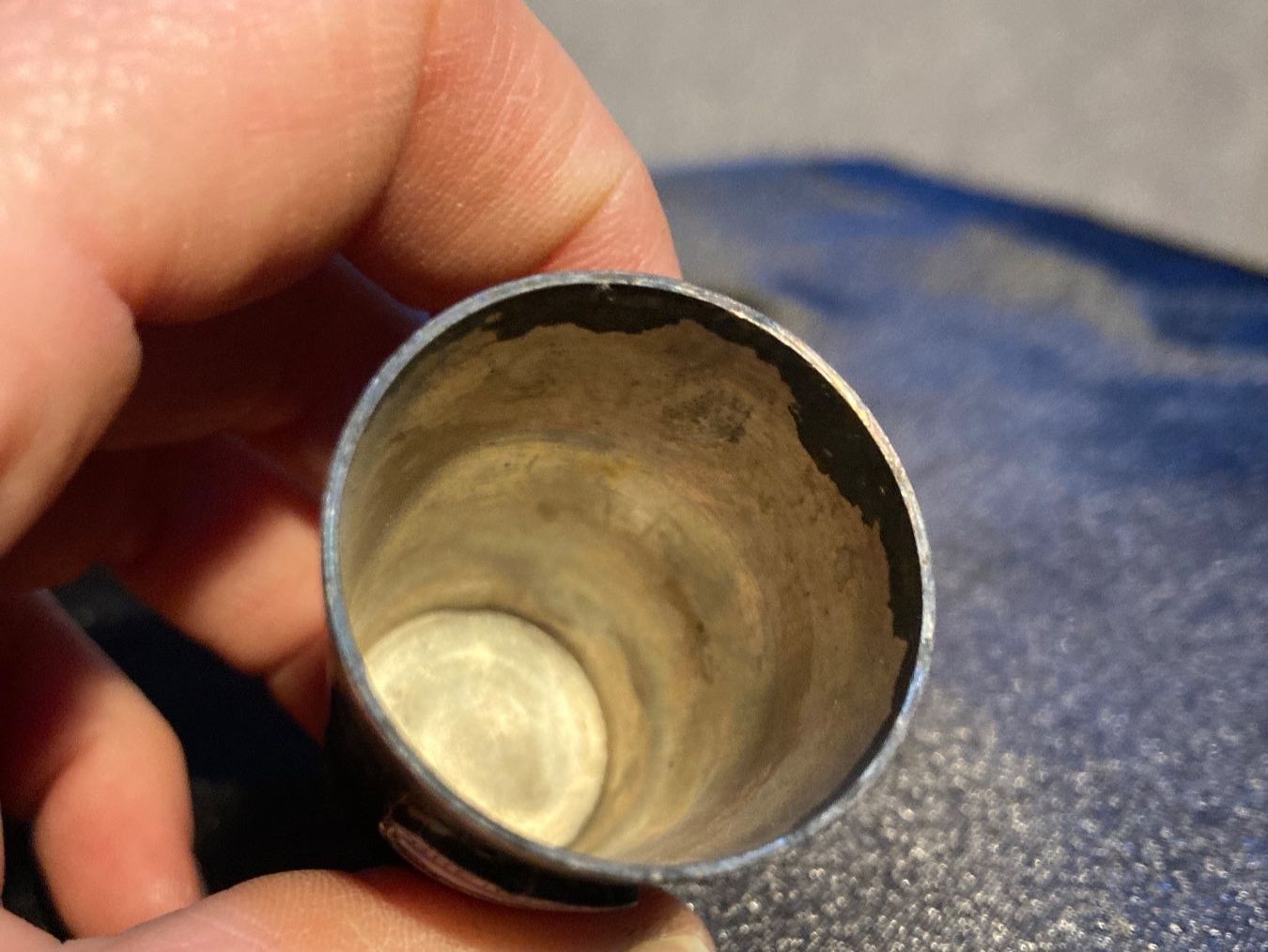 Gläser: Souvenirglas Rheinfall Verre souvenir – Gebraucht aus St-Cierges von LeRegain 1