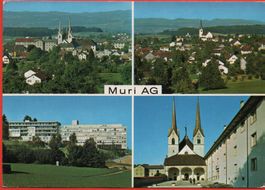 MURI AG Kloster - Pfarrkirche - Kreisspital - Klosterkirche