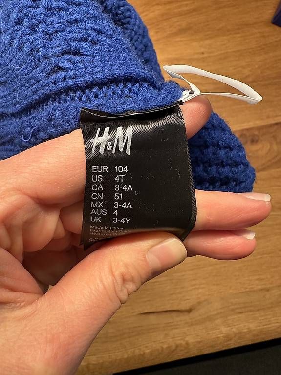 Altro abbigliamento per bambino: Mütze H&M Grösse 104 – Usato da zürich venduto da Sabiene 2