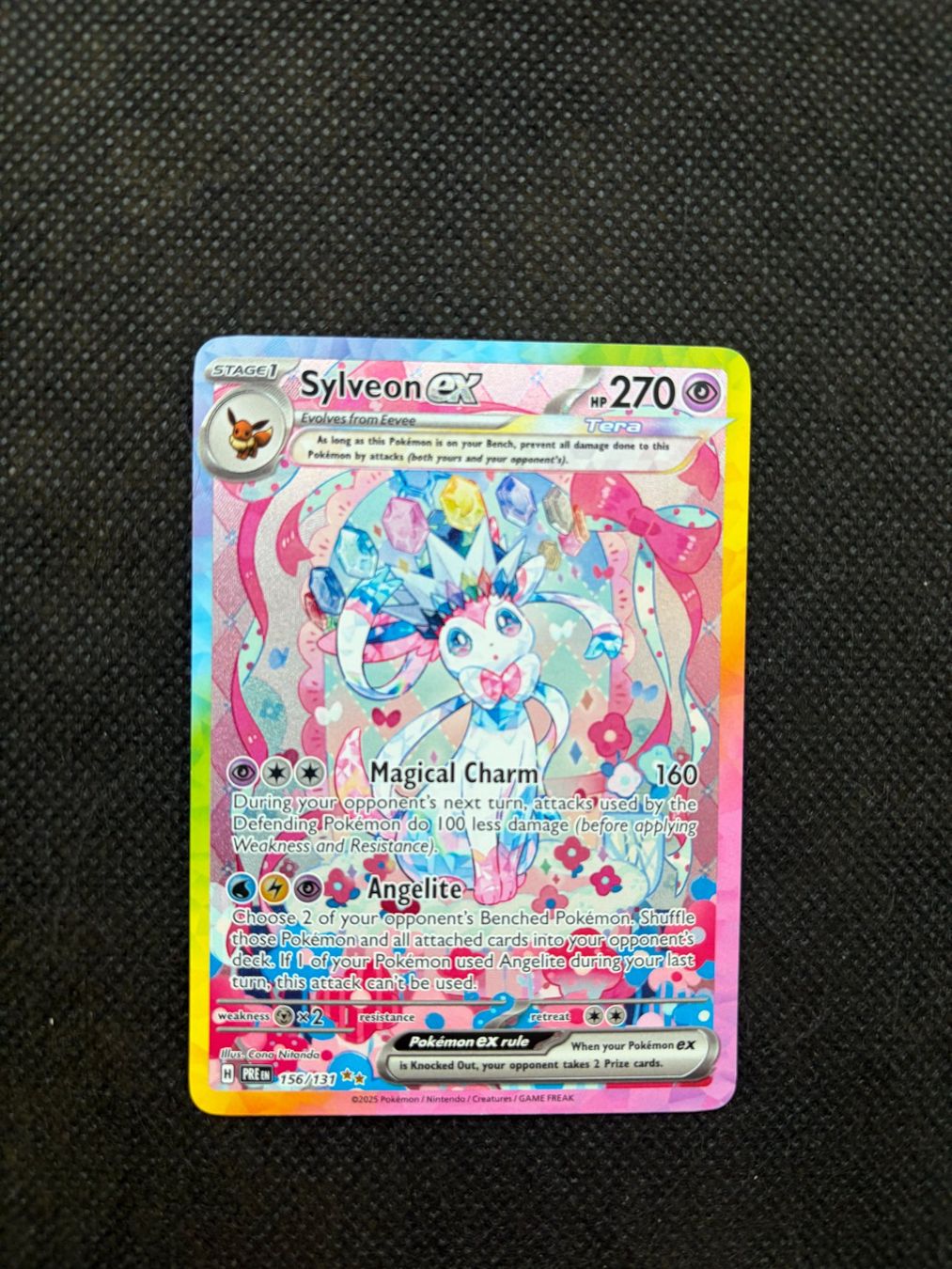 Pokémon Carte collezionabili: Sylveon EX 156/131 | Prismatic Evolutions | EN – Nuovo e nell'imballaggio originale da Küsnacht ZH venduto da Martyn2932 2